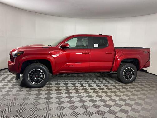 Red 2026 Toyota Tacoma Hybrid TRD Sport