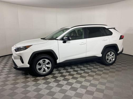 Super White 2020 Toyota RAV4 LE
