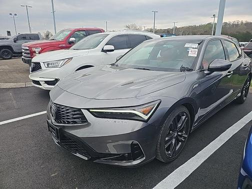 Liquid Carbon Metallic 2024 Acura Integra A-Spec Technology