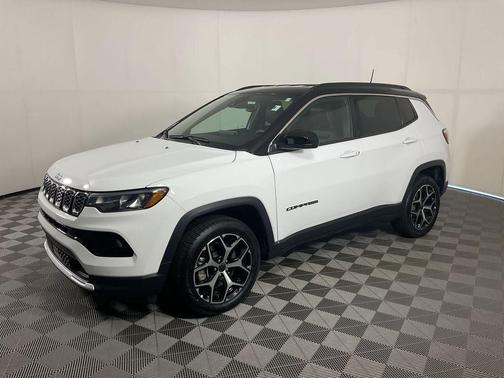 Bright White Clearcoat 2025 Jeep Compass Limited