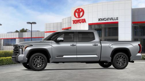 Silver 2026 Toyota Tundra Hybrid Platinum