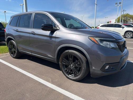 Gray 2019 Honda Passport Sport