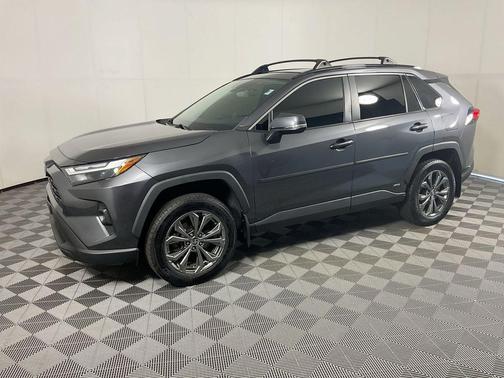 Magnetic Gray Metallic 2022 Toyota RAV4 Hybrid XLE Premium
