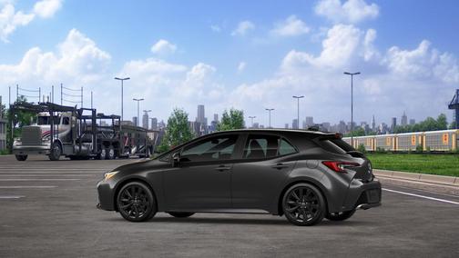 Gray 2026 Toyota Corolla Hatchback XSE