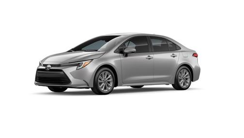 Silver 2026 Toyota Corolla Hybrid XLE