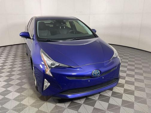 Blue Crush Metallic 2016 Toyota Prius Three Touring