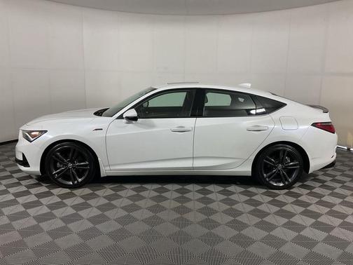 Platinum White Pearl 2024 Acura Integra A-Spec Technology