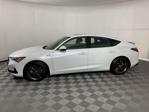 Platinum White Pearl 2024 Acura Integra A-Spec Technology