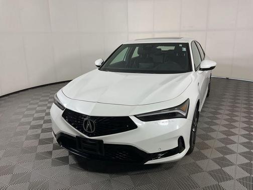 Platinum White Pearl 2024 Acura Integra A-Spec Technology