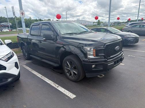 Shadow Black 2018 Ford F-150 XLT