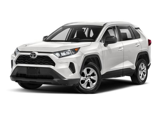 Super White 2020 Toyota RAV4 LE