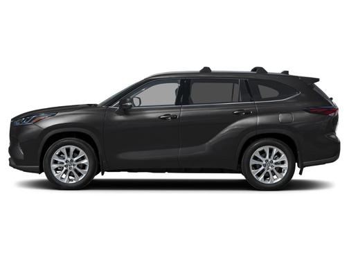 Midnight Black Metallic 2025 Toyota Highlander Limited