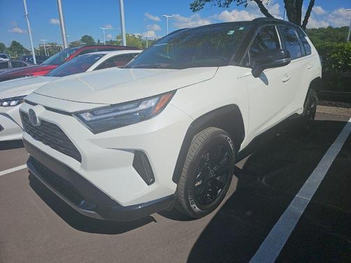 Midnight Black Metallic 2022 Toyota RAV4 Hybrid XSE