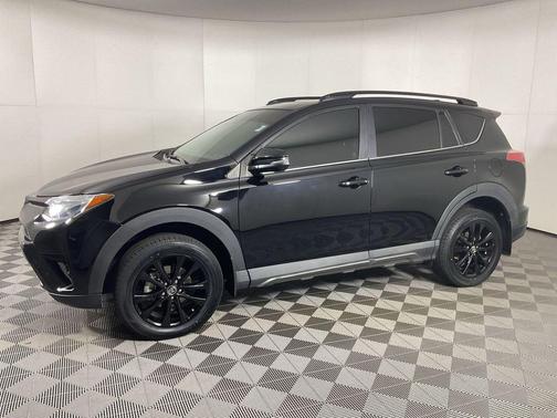 Black 2018 Toyota RAV4 Adventure