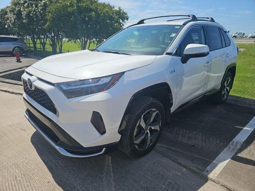 White 2022 Toyota RAV4 Prime SE