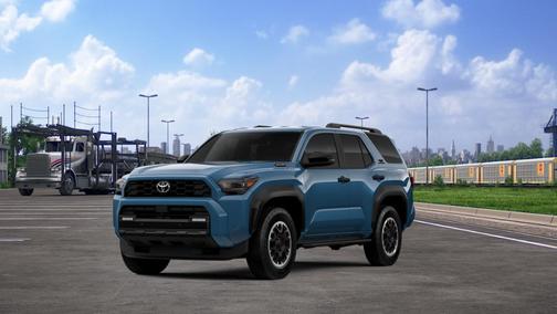 Blue 2026 Toyota 4Runner Hybrid TRD Off Road