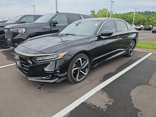 Crystal Black Pearl 2022 Honda Accord Sport 1.5T