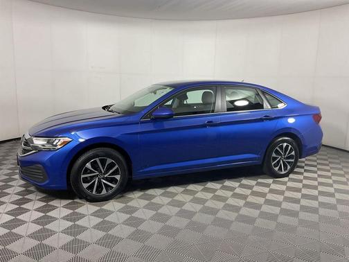 Rising Blue Metallic 2023 Volkswagen Jetta 1.5T S