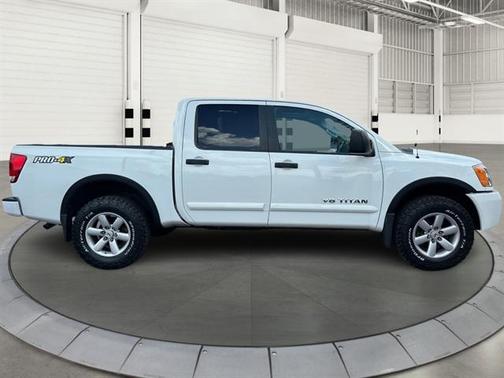 Glacier White 2014 Nissan Titan PRO-4X