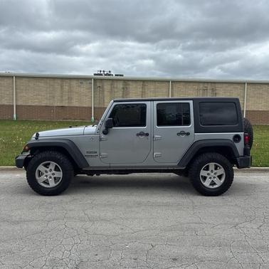 Billet Silver Metallic Clearcoat 2015 Jeep Wrangler Unlimited Sport