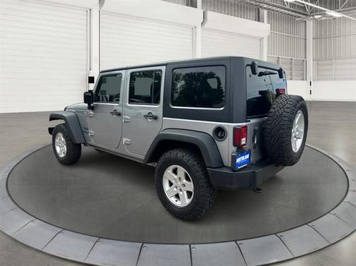 Billet Silver Metallic Clearcoat 2015 Jeep Wrangler Unlimited Sport