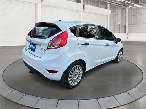Green Envy Metallic Tricoat 2015 Ford Fiesta Titanium