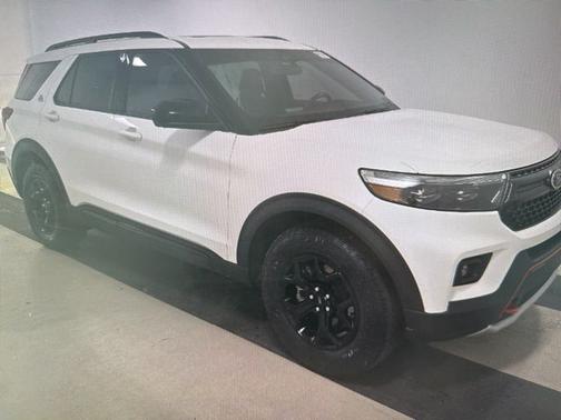 STAR WHITE MET TRI-COAT 2023 Ford Explorer TIMBERLINE