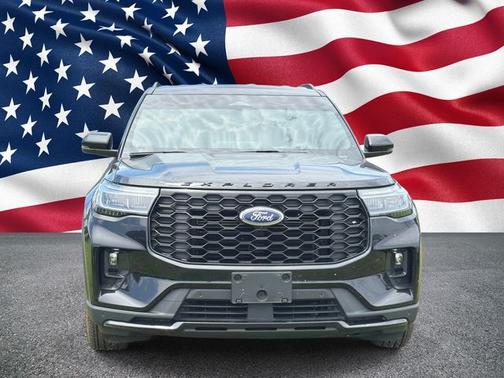 AGATE BLACK METALLIC 2025 Ford Explorer ST-LINE