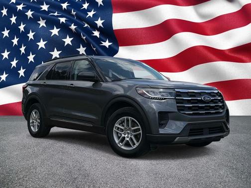 CARBONIZED GRAY METALLIC 2025 Ford Explorer ACTIVE