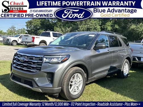 CARBONIZED GRAY METALLIC 2025 Ford Explorer ACTIVE