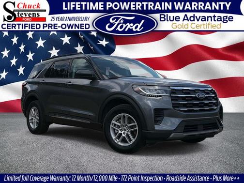 CARBONIZED GRAY METALLIC 2025 Ford Explorer ACTIVE
