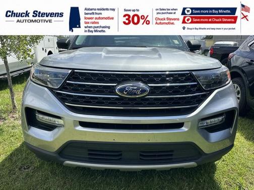 ICONIC SILVER METALLIC 2024 Ford Explorer XLT