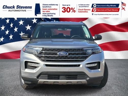 ICONIC SILVER METALLIC 2024 Ford Explorer XLT