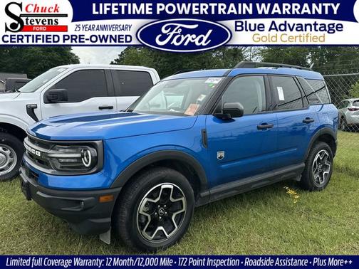 VELOCITY BLUE 2022 Ford Bronco Sport BIG BEND