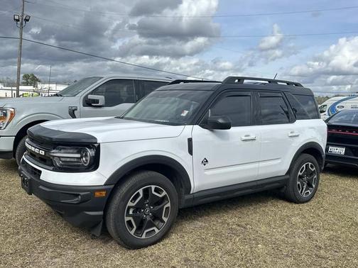 OXFORD WHITE 2024 Ford Bronco Sport OUTER BANKS SUV