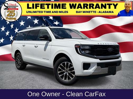OXFORD WHITE 2025 Ford Expedition PLATINUM