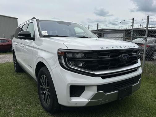 OXFORD WHITE 2025 Ford Expedition PLATINUM