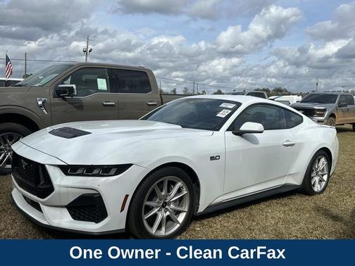 OXFORD WHITE 2025 Ford Mustang GT PREMIUM Coupe