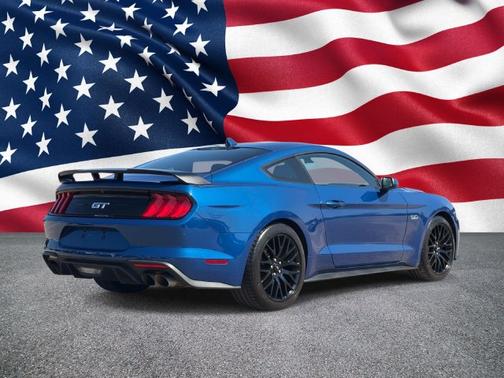 ATLAS BLUE METALLIC 2022 Ford Mustang GT PREMIUM