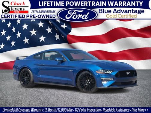ATLAS BLUE METALLIC 2022 Ford Mustang GT PREMIUM
