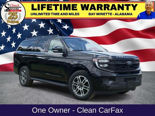AGATE BLACK METALLIC 2025 Ford Expedition ACTIVE SUV