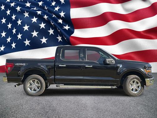 AGATE BLACK METALLIC 2025 Ford F-150 XLT