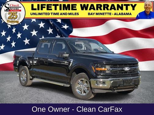AGATE BLACK METALLIC 2025 Ford F-150 XLT