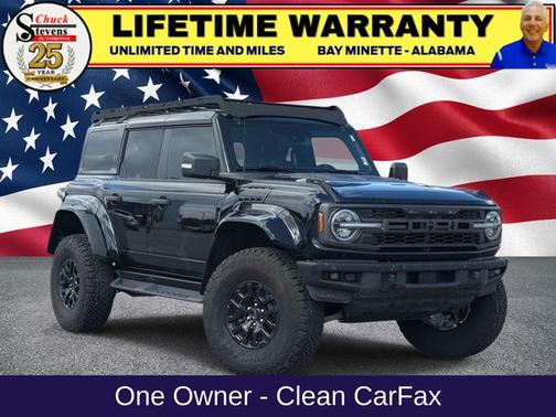 SHADOW BLACK 2025 Ford Bronco RAPTOR