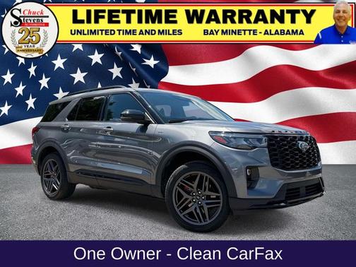 CARBONIZED GRAY METALLIC 2025 Ford Explorer ST-LINE