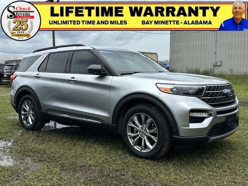ICONIC SILVER METALLIC 2020 Ford Explorer XLT