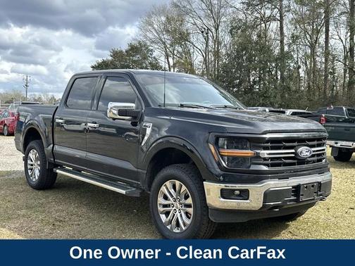 AGATE BLACK METALLIC 2024 Ford F-150 XLT Truck