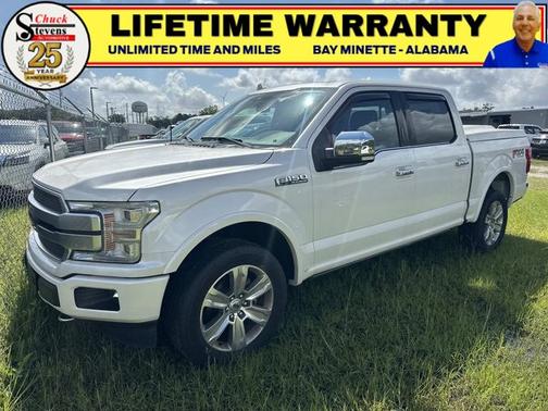 WHITE PLATINUM METALLIC TC 2019 Ford F-150 PLATINUM