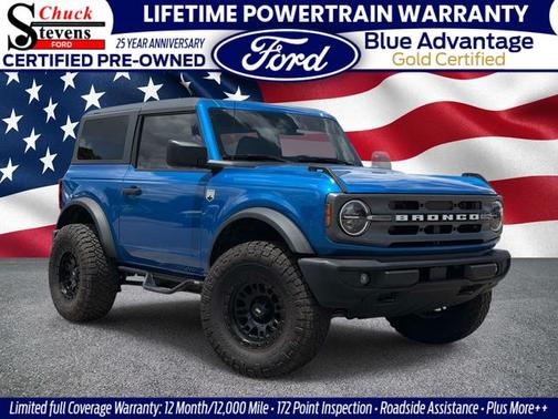 VELOCITY BLUE METALLIC 2023 Ford Bronco BIG BEND