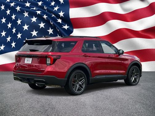RAPID RED MET TINTED CC 2025 Ford Explorer ST-LINE